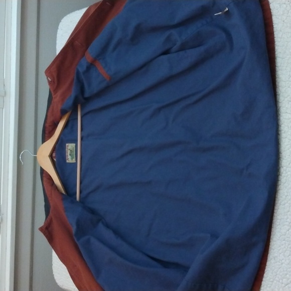 Vintage Dark Brick Red Adirondack Barn/Ranch/Field Coat (Large) - Picture 9 of 12